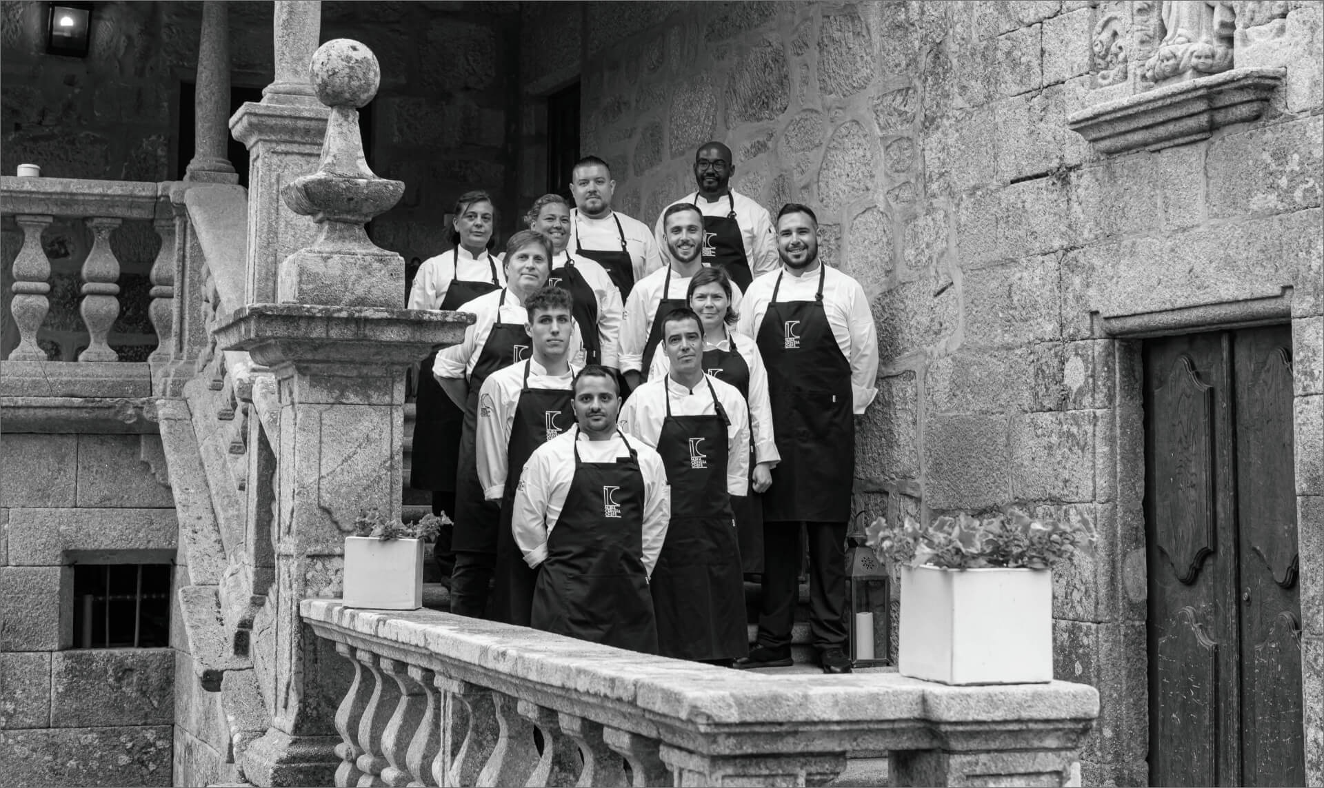 Equipo de cocina de Nuria Cervera Chefs